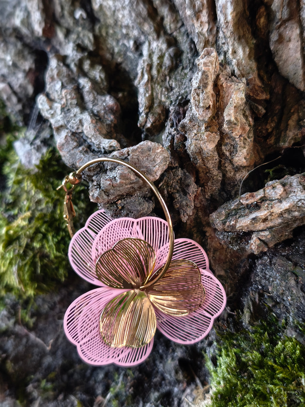 Boucles D'Oreilles Fleurs