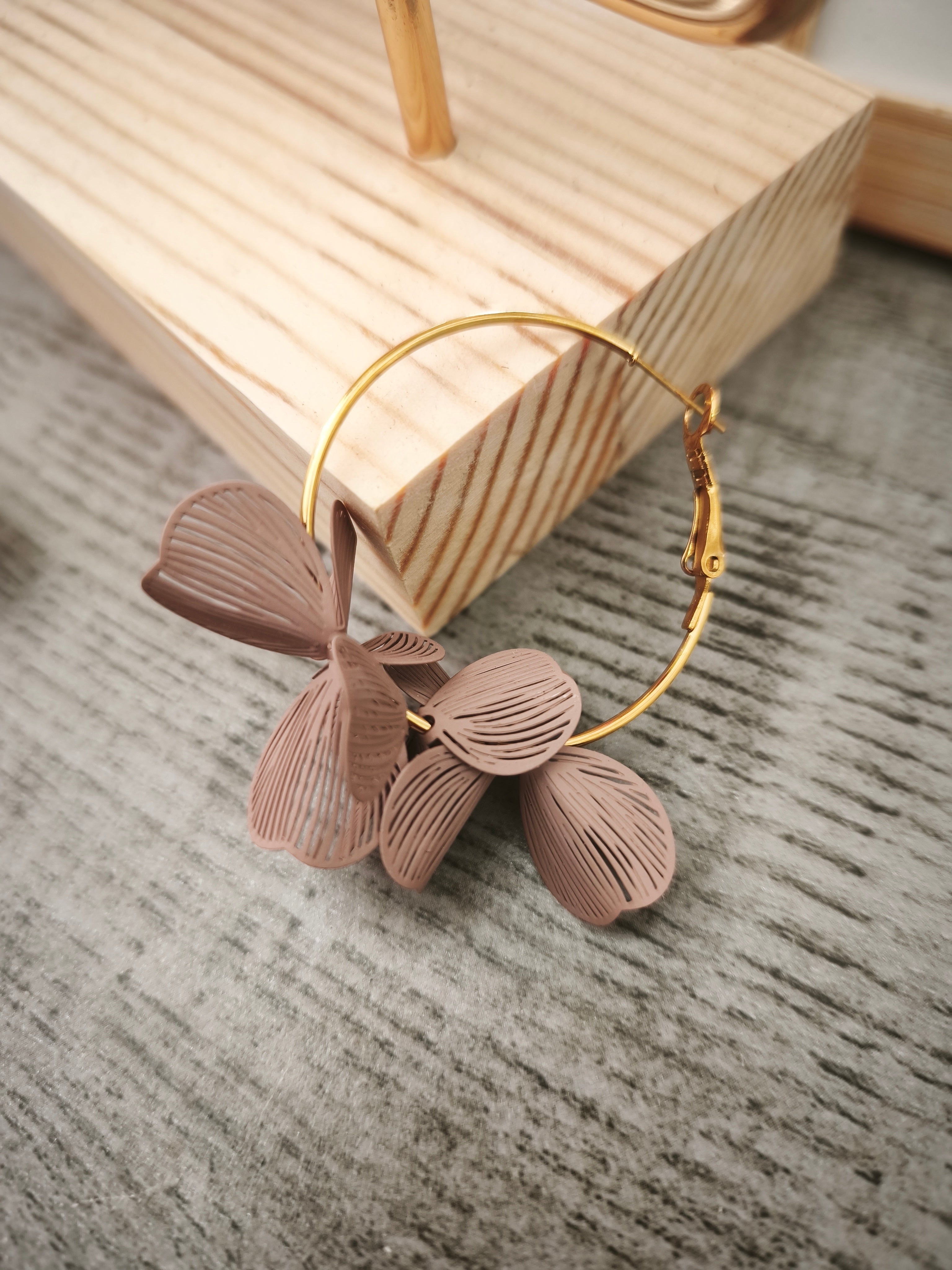Boucles D'Oreilles Fleurs