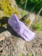 Serre tête bandeau violet clair + strass