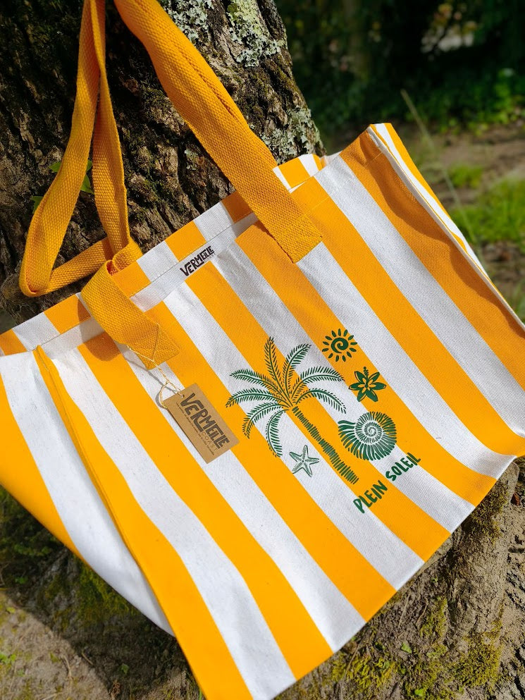 Sac plein soleil jaune