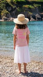 T-shirt enfant un, deux, trois soleil