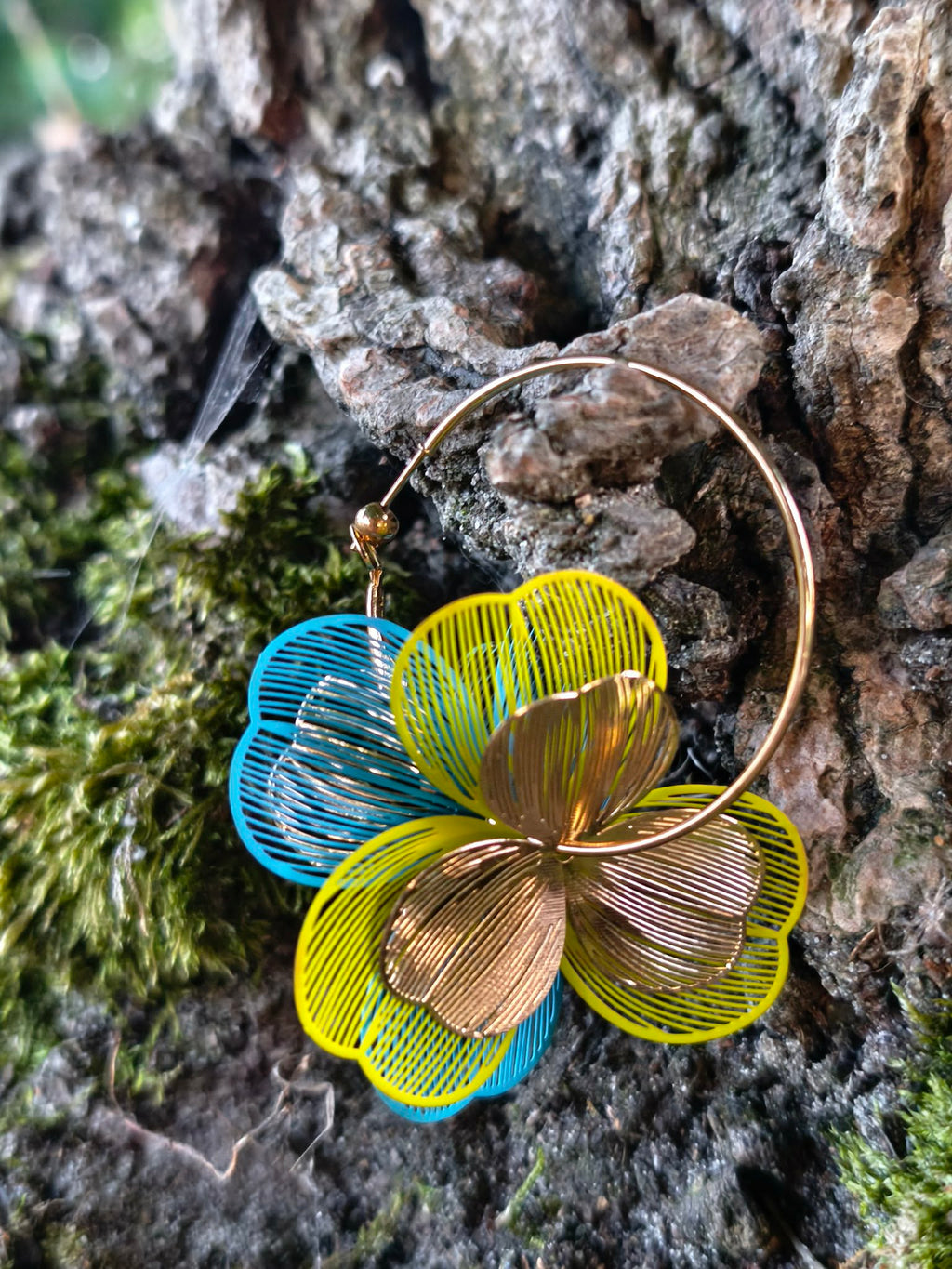Boucles D'Oreilles Fleurs