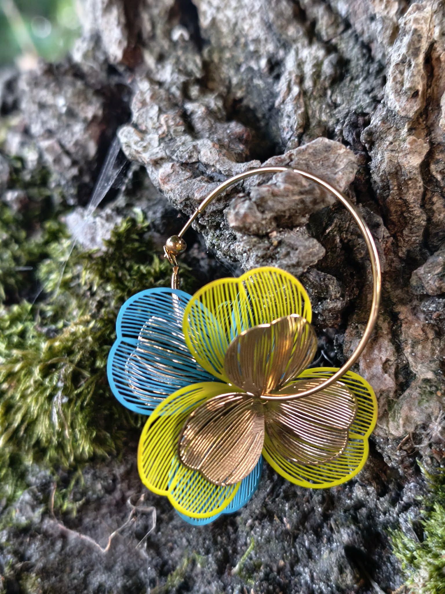 Boucles D'Oreilles Fleurs