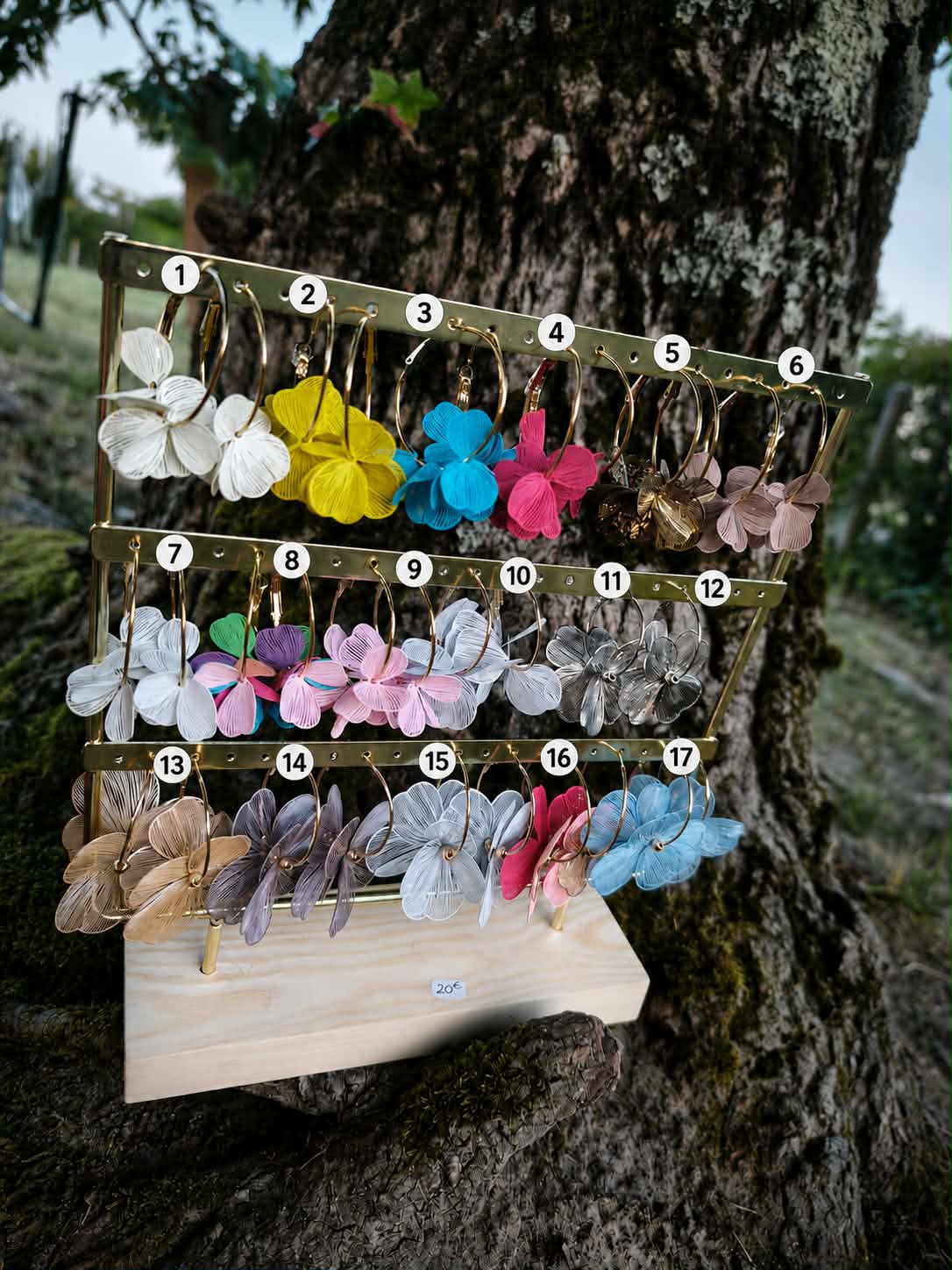 Boucles D'Oreilles Fleurs