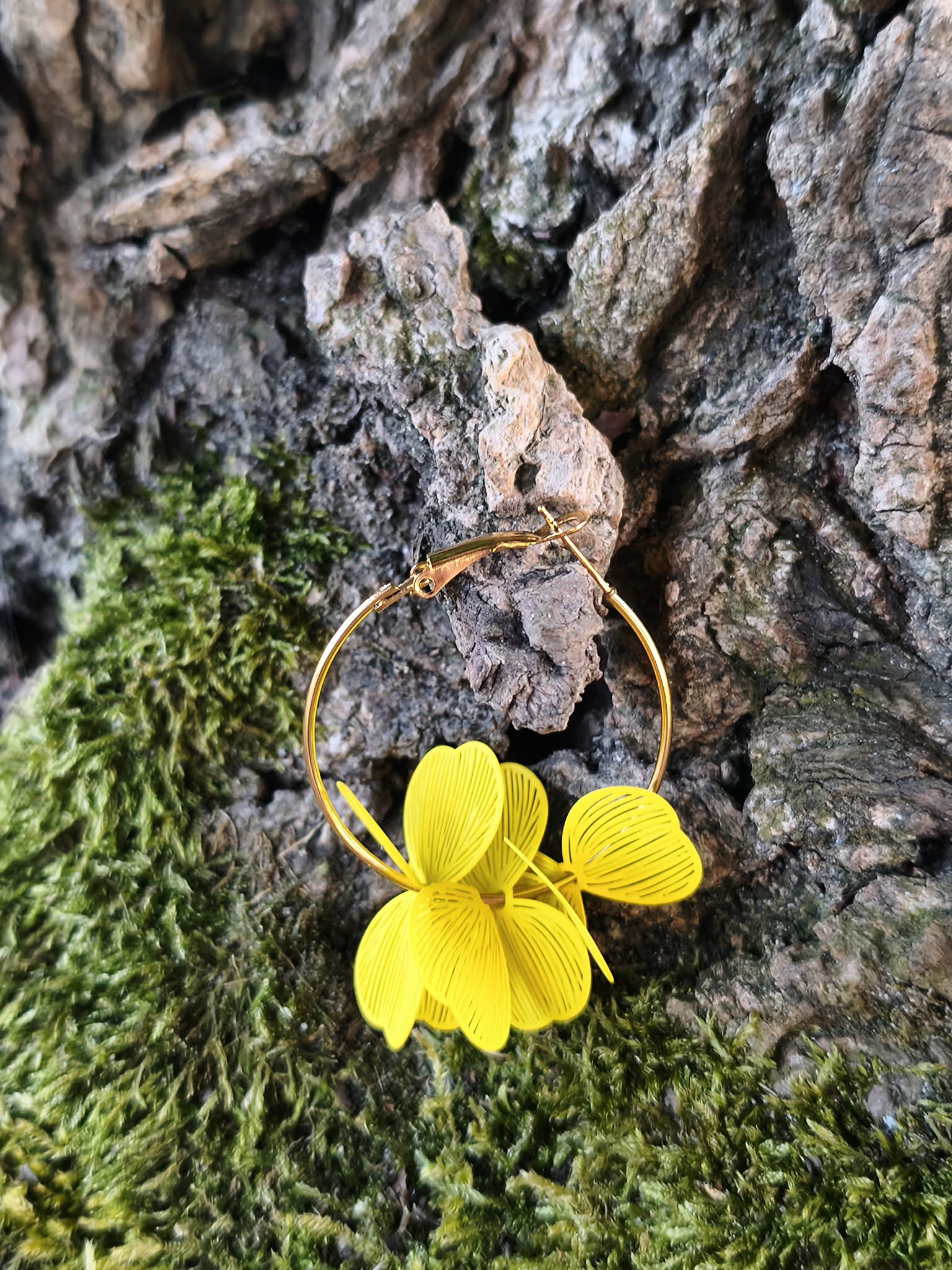 Boucles D'Oreilles Fleurs