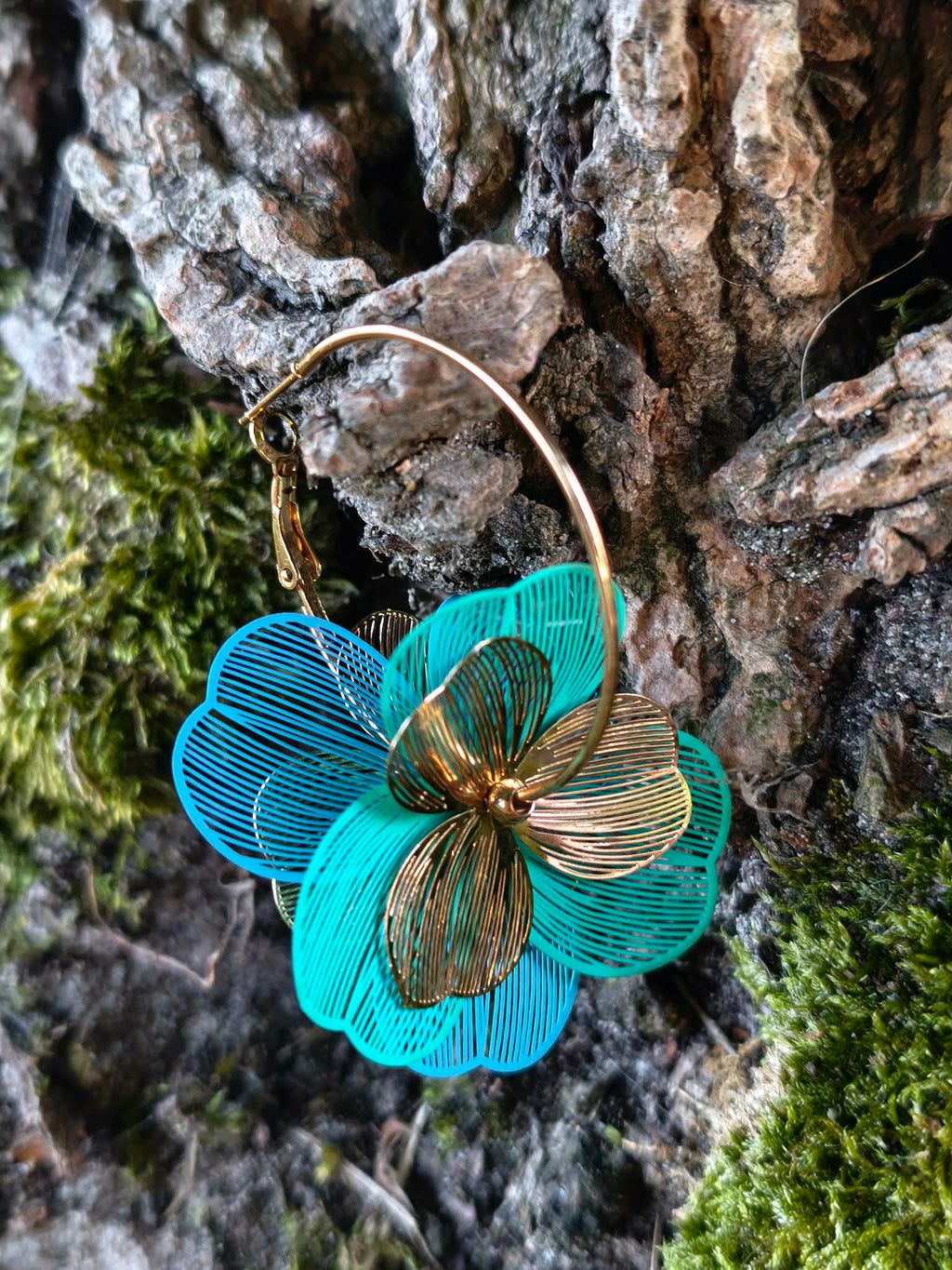 Boucles D'Oreilles Fleurs