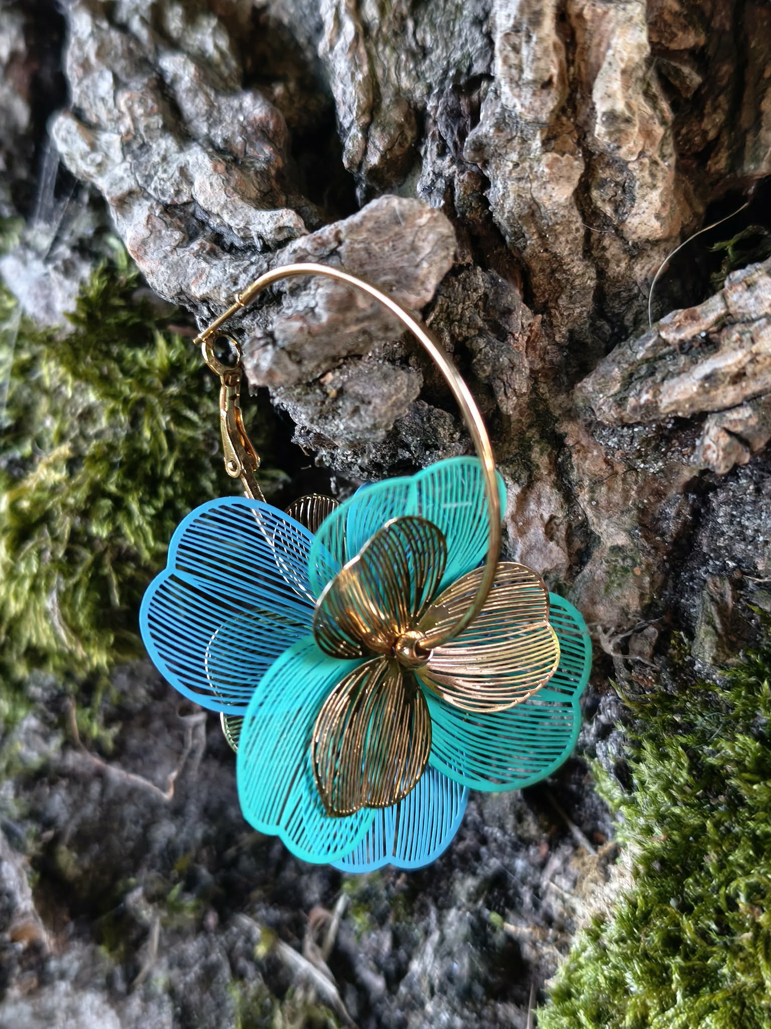 Boucles D'Oreilles Fleurs