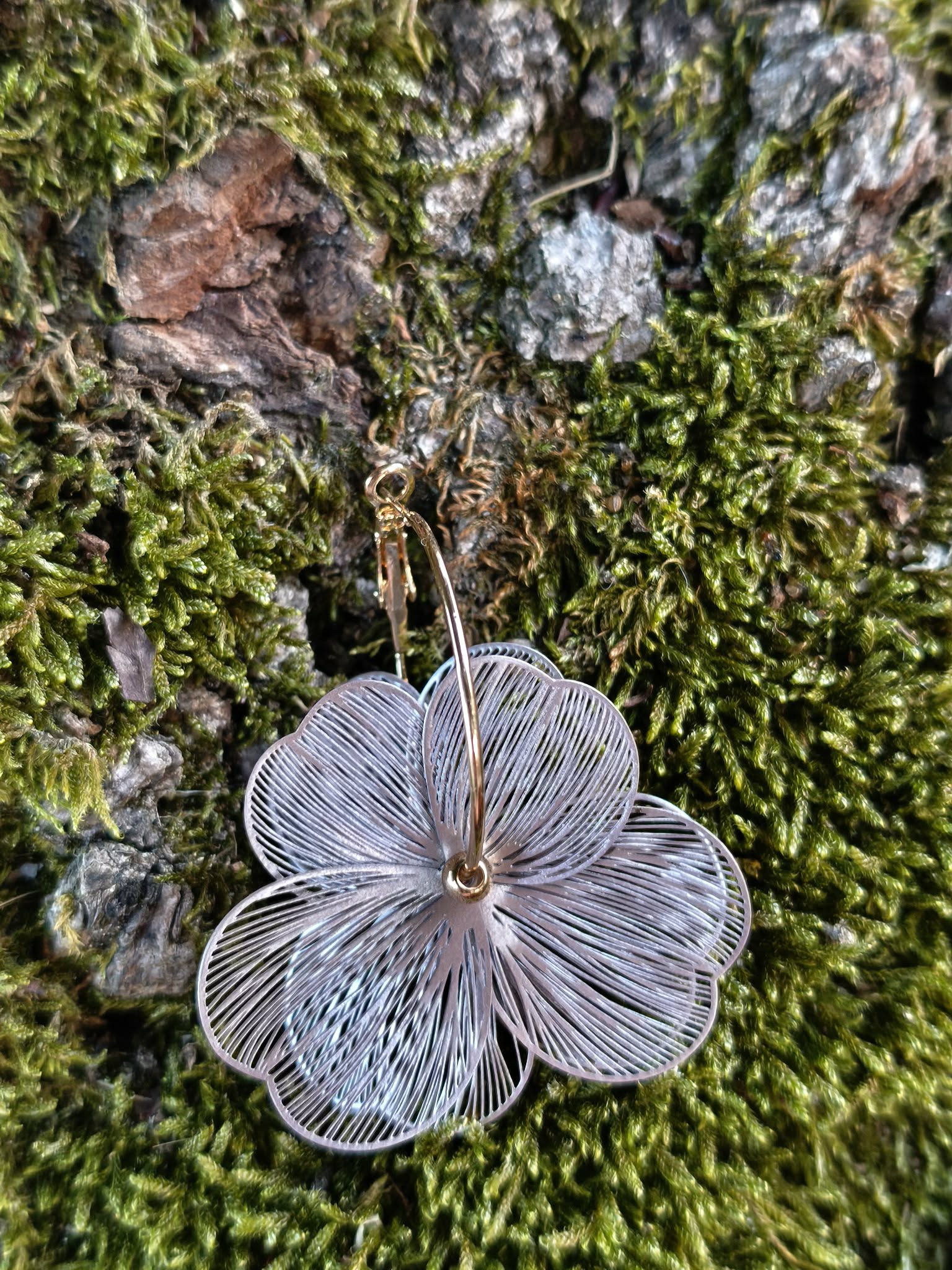 Boucles D'Oreilles Fleurs