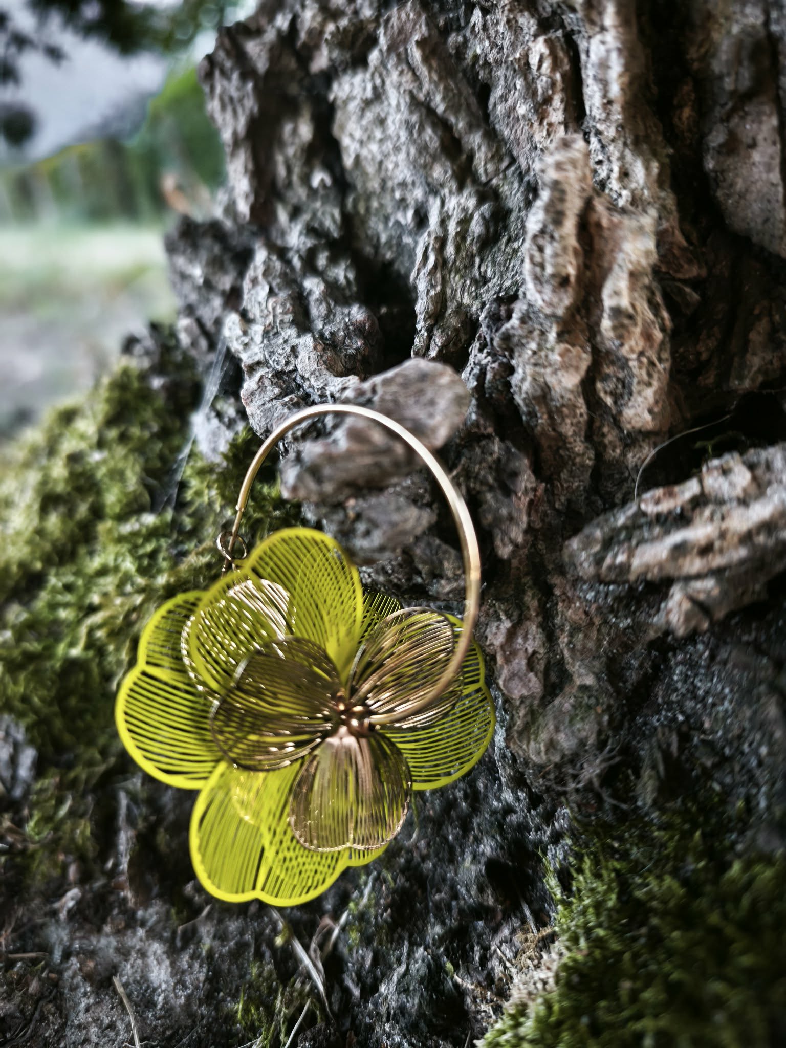 Boucles D'Oreilles Fleurs