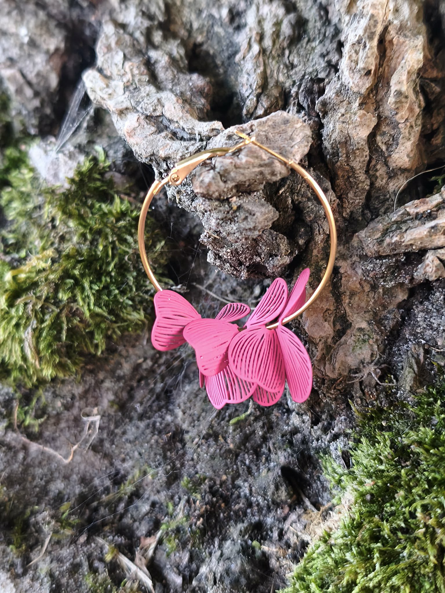 Boucles D'Oreilles Fleurs