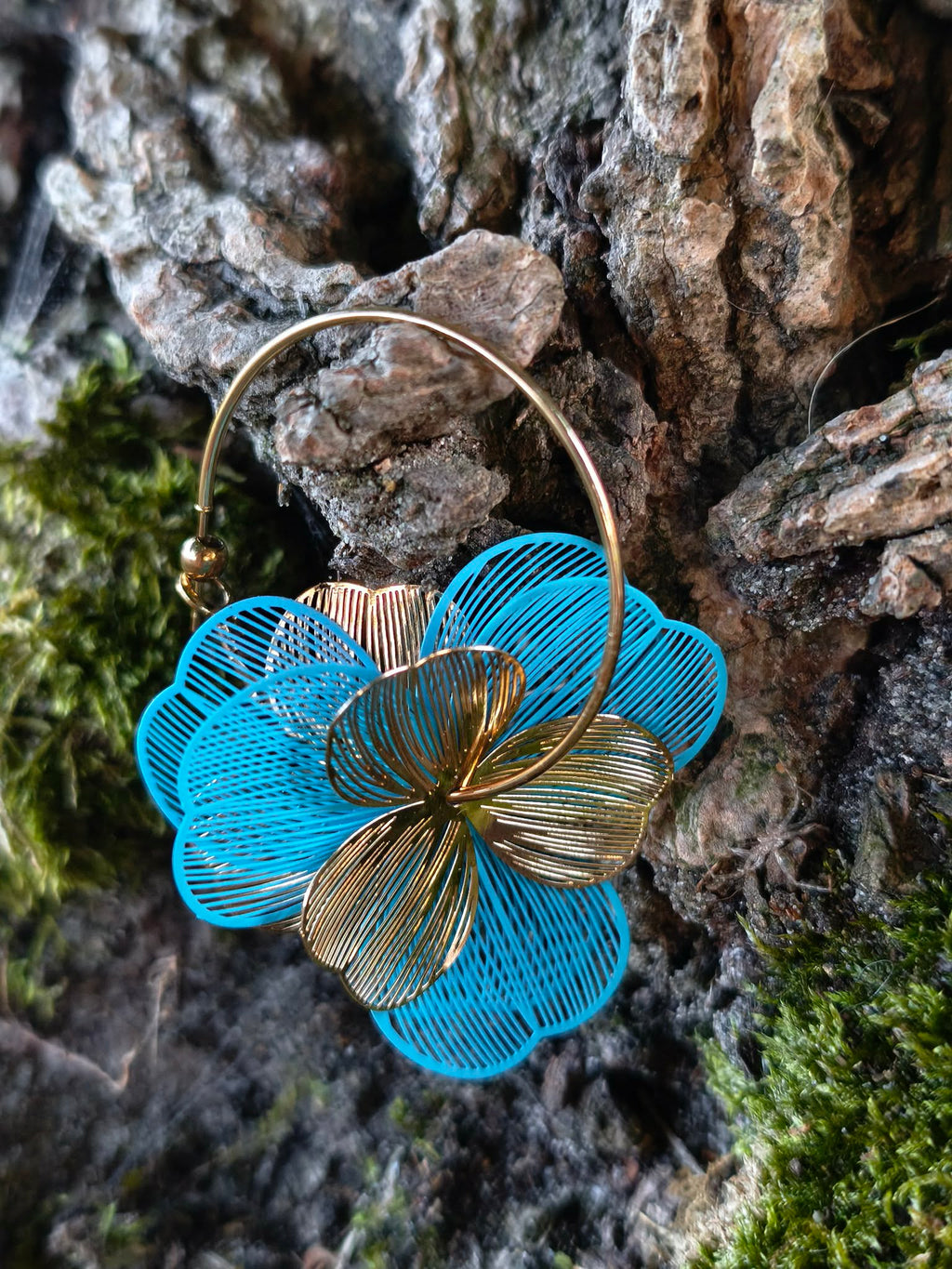 Boucles D'Oreilles Fleurs