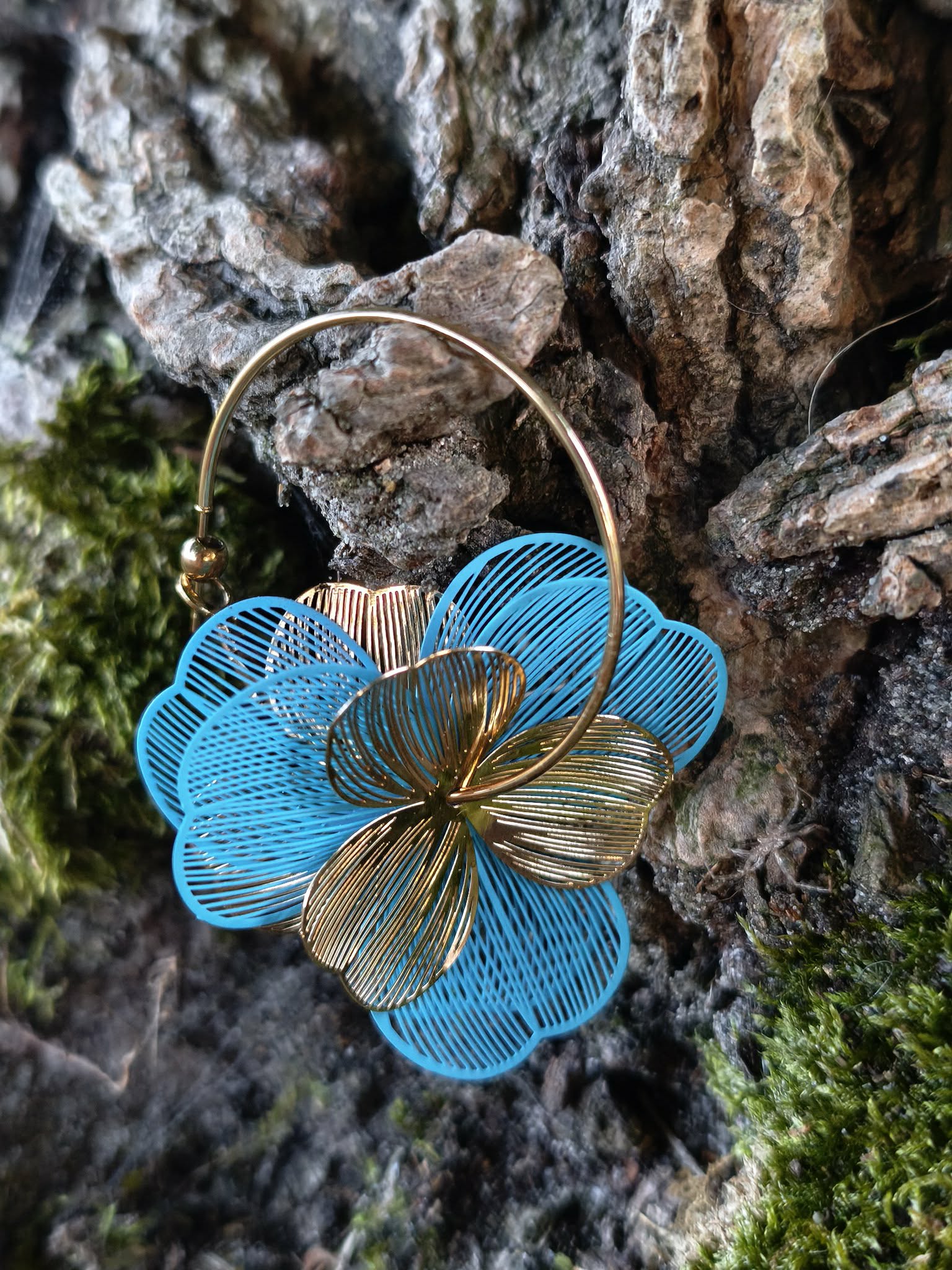 Boucles D'Oreilles Fleurs